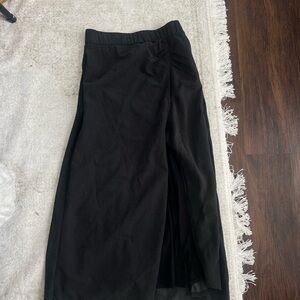 Princess Polly Black Midi skirt